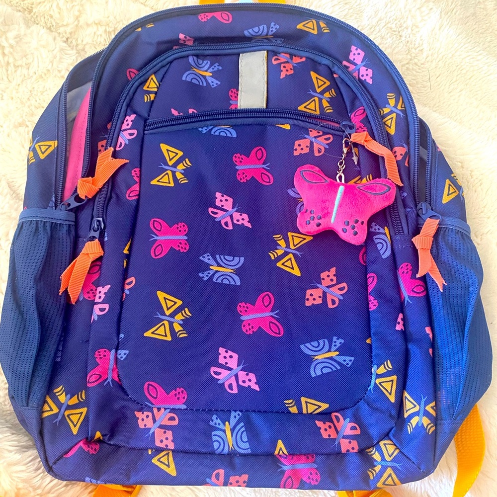 NWT Cat and Jack Kids Butterfly Backpack